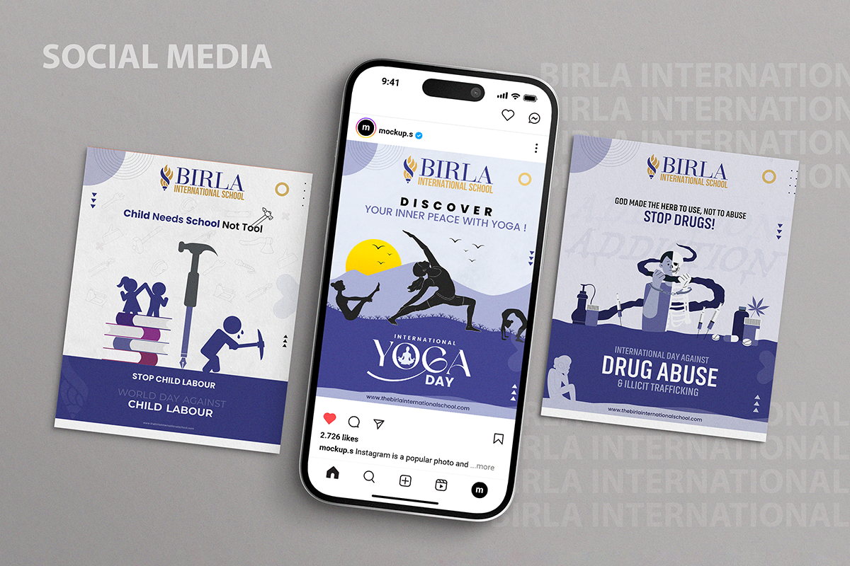 Birla School branding image